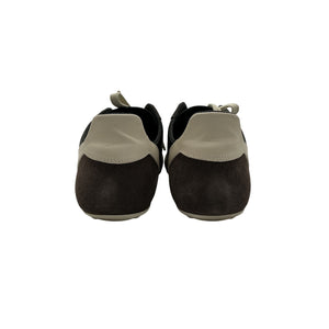 Rick Owens Brown Suede And Leather Sneakers Size 9