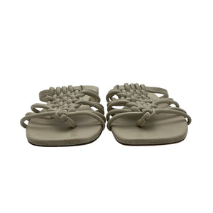 Vince Braided Cream Dae Sandals Size 7.5
