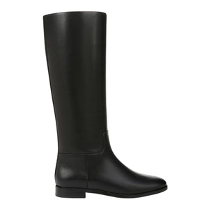 Vince Sleek Black Knee High Riding Boots Size 9 NWT