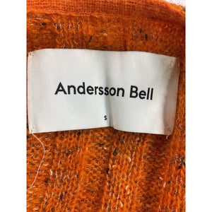 Andersson Bell Ribbed Orange Connelly Cardigan