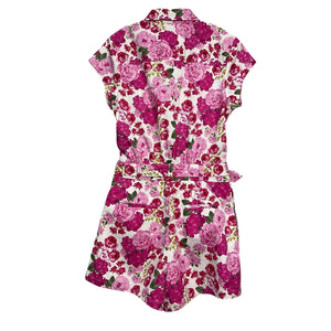 Generation Love Floral Fuchsia Morgan Romper Size 8