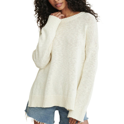 Jenni Kayne Cozy Beige Cruise Boyfriend Sweater Size L