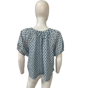 Dôen 'June' Blue Top Size XS