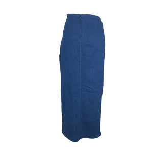Line & Dot Chic Blue Joey Maxi Size L Skirt