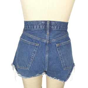 Agolde High-Rise Blue Parker Shorts Size 29