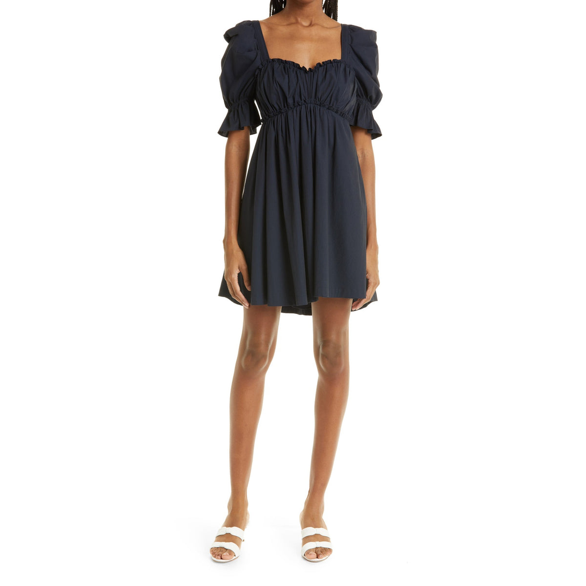 Cinq à Sept Open Back Navy Jovi Dress Size 2