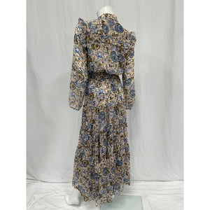 Misa Los Angeles 'Ahreana' Blue Polyester Dress Size XS
