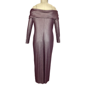 House Of Harlow 1960 Shimmering Burgundy Laurine Size XL Dress