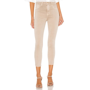L'agence Sleek Beige Margot Denim Jeans Size 25