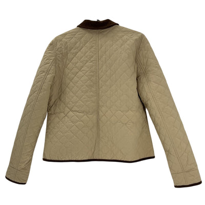 L'academie Quilted Brown Niki Jacket Size XL