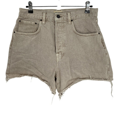 Grlfrnd High Rise Tan Jules Shorts Size 29