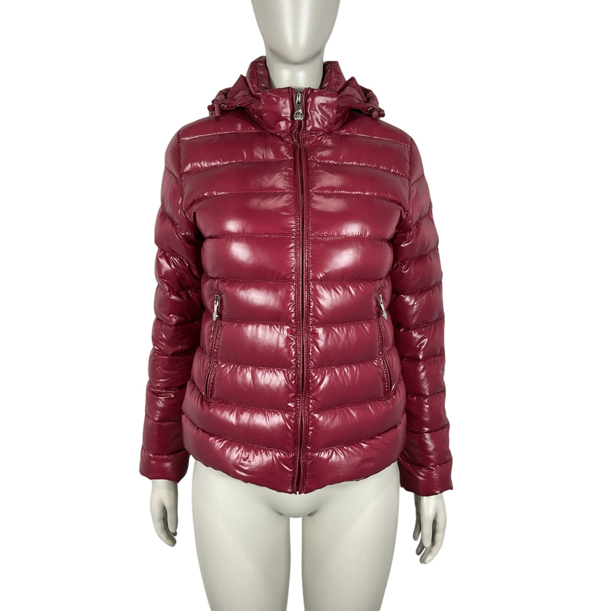 Pyrenex Hooded Red Heritage Puffer Jacket Size EU 36 / US 4