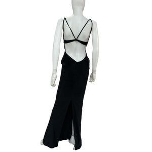 Retrofête Elegant Black Stormi Dress Size M