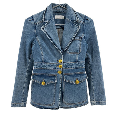 A.L.C. Tailored Medium Wash Amelia Jacket Size 2
