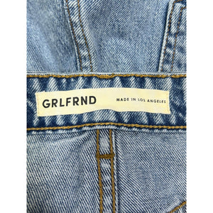 Grlfrnd Distressed Point Loma Karolina Petite Denim Jeans Size 25