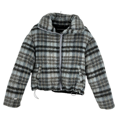 Apparis Plaid Blue Josh Jacket Size S