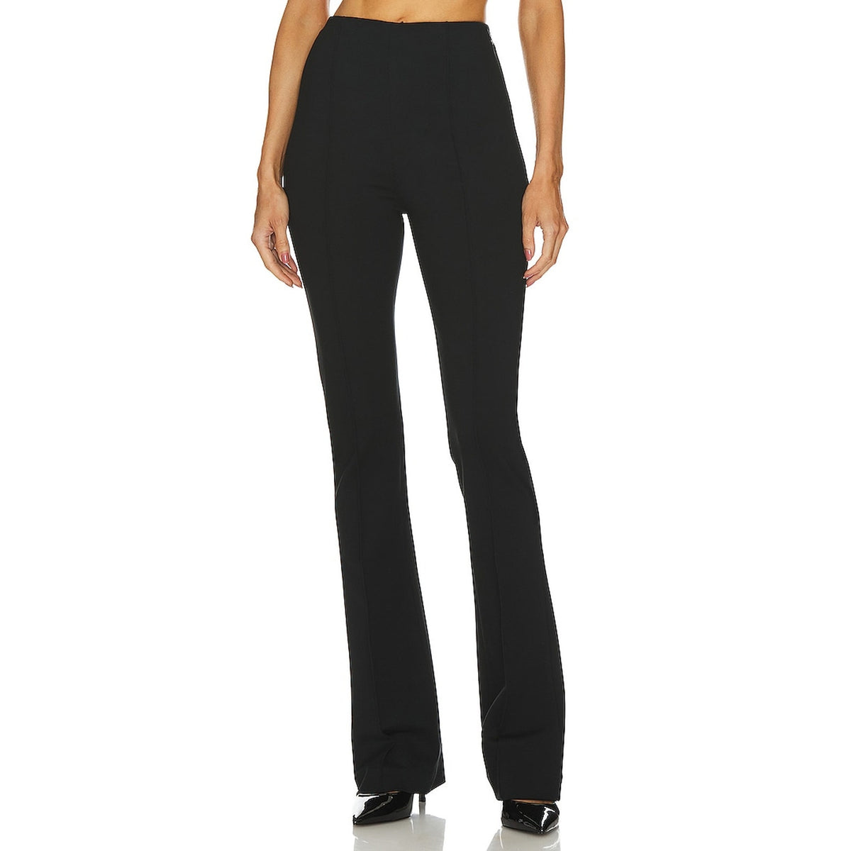 L'Academie Tailored Black Benigna Trousers Size XS