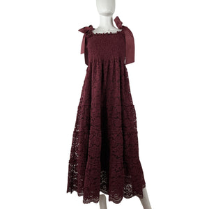Hill House Home Lace Burgundy Ellie Nap Dress Size XXL