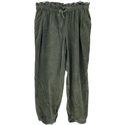 Hatch Corduroy Green Jude Cord Pants Size 3