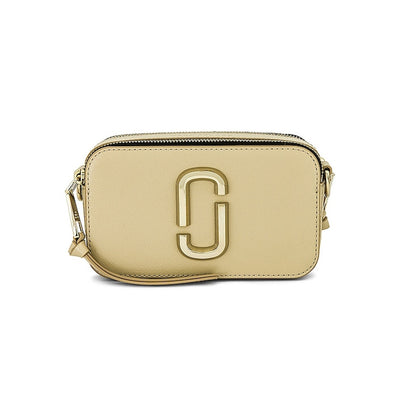 Marc Jacobs Beige Snapshot Crossbody Bag