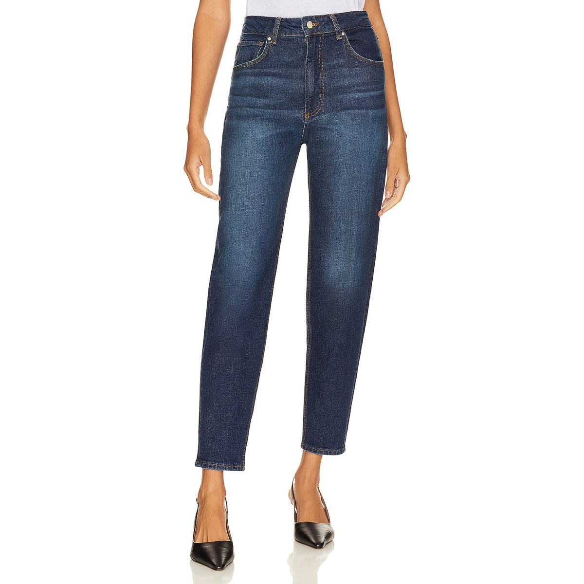 Anine Bing Classic Blue Clyde Denim Jeans Size 27