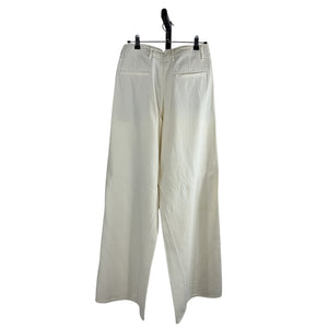 Rag & Bone Featherweight Tailored Ivory Sofie Wide Leg Pants Size 27