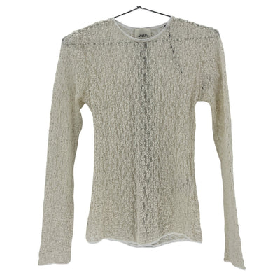 Isabel Marant Stretch Lace Cream Gaelle Top Size 38