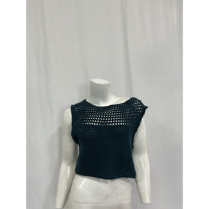 House Of Harlow 1960 X Revolve 'Agnetta' Green Cotton Crochet Top Size M