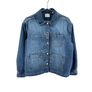 Dôen 'Gaelle' Blue Cotton Jacket Size S