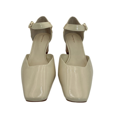 Reformation Patent Beige Denise Pumps Size 6.5