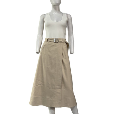 Simkhai Beige Camden Tank Midi Dress Size 2