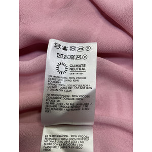 Reformation 'Ceara' Pink Viscose Dress Size 2