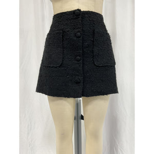 Dôen 'Elina' Black Acrylic Skirt Size 10