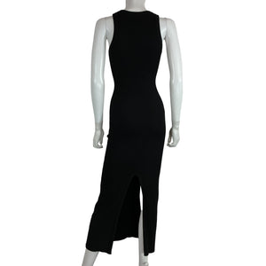 Dissh Ribbed Black Jenna Dress Size XS
