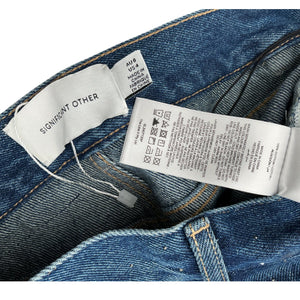 Significant Other Speckled Blue Juno Denim Jeans Size 4