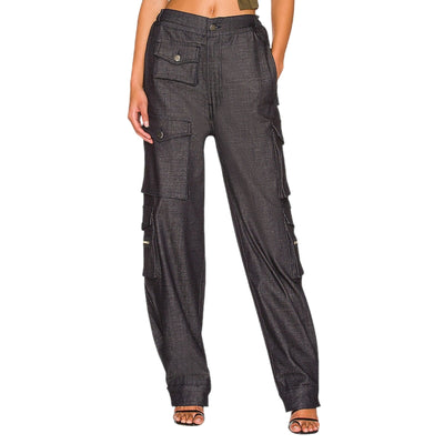 EB Denim Utility Blue Cargo Pants Size M