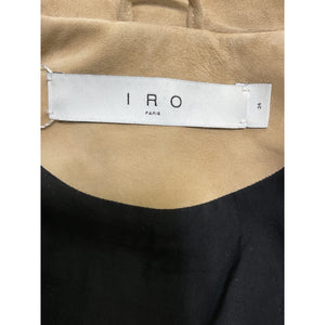 Iro Suede Beige Ashley Jacket Size 34