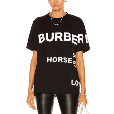 Burberry Graphic Black Carrick T Shirt Size M