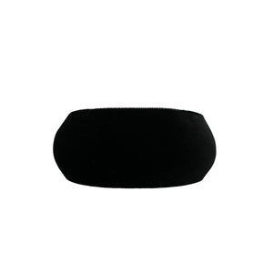 Dôen Velvet Black Sestri Headband