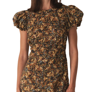 Dôen Floral Multicolor Rhodia Dress Size S