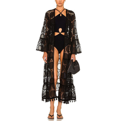 Alexis Sheer Lace Noire Josefine Dress Size XS