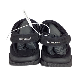 Balenciaga Sleek Black Tourist Sandal Size IT 46 / US 12.5-13 NWT