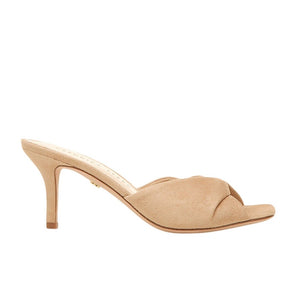 Veronica Beard Suede Beige Melli Sandal Size 9.5