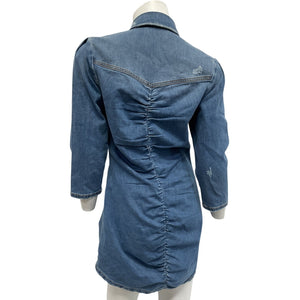 Retrofête Ruched Bailey Gigi Dress Size L