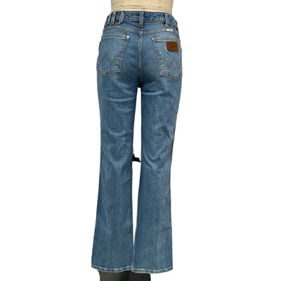 Staud Classic Blue Straight Cut Denim Jeans Size 28