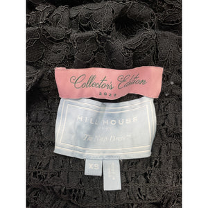 Hill House Home Black Nylon The Collector'S Edition Ellie Nap Dress Size XS