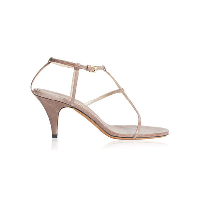 Khaite Strappy Soft Coffee Jones Sandals Size 36 EU / US 6