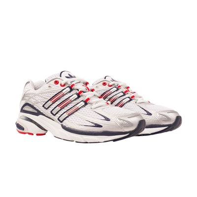 Sporty & Rich Retro White Red Navy Adistar Cushion Sneakers Size 5.5