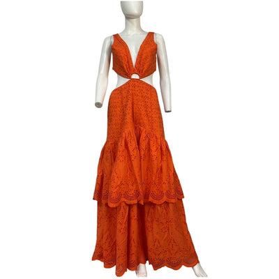 Significant Other Elegant Scarlet Juliette Maxi Dress Size 8