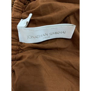 Simkhai Crochet Coffee Georgiana Dress Size XS